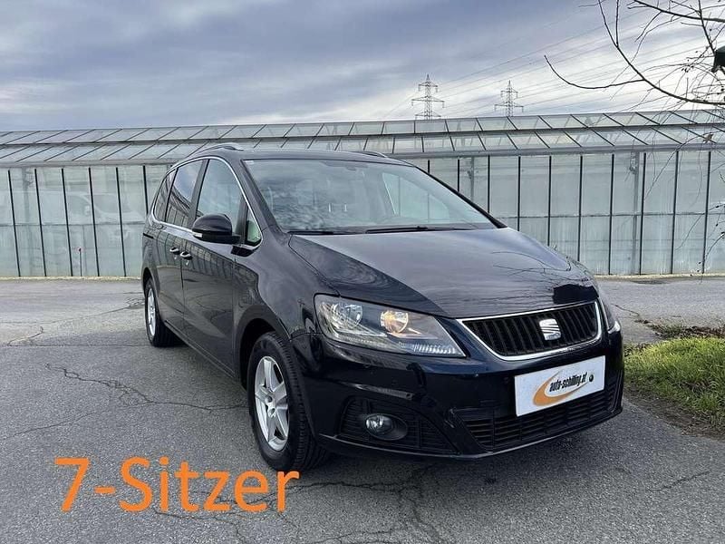 Gebraucht Seat Alhambra Style 140 PS (102 kW) 2010 Schwarz Van / Kleinbus