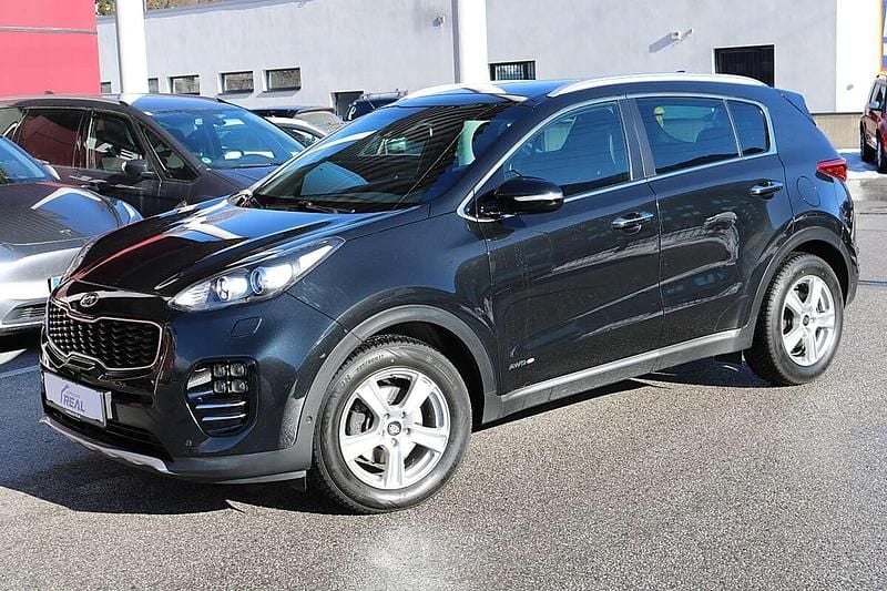 Gebraucht Kia Sportage GT-Line 185 PS (136 kW) 2016 Schwarz SUV
