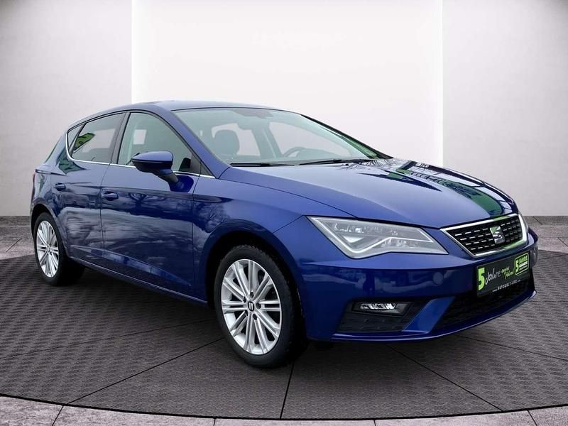 Gebraucht Seat Leon XCELLENCE 116 PS (85 kW) 2018 Blau Limousine