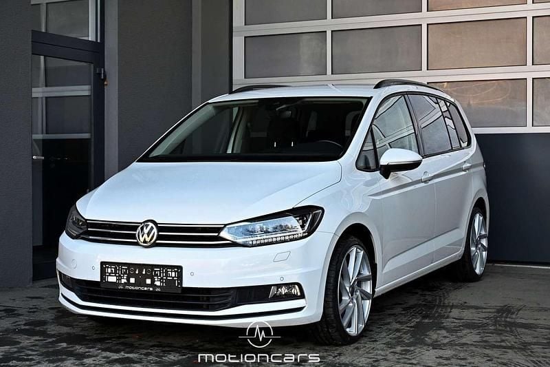 Gebraucht VW Touran Comfortline 116 PS (85 kW) 2019 Weiß Van / Kleinbus