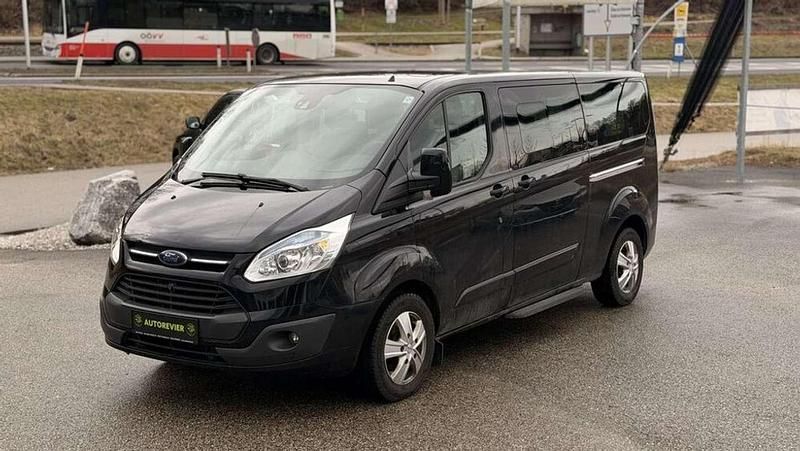 Gebraucht Ford Transit Custom Titanium 155 PS (114 kW) 2016 Schwarz Van / Kleinbus