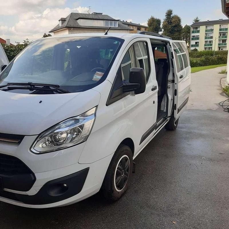 Gebraucht Ford Transit Custom 101 PS (74 kW) 2015 Weiß Van / Kleinbus