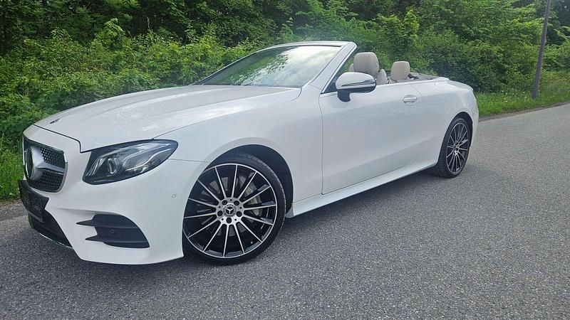 Gebraucht Mercedes E450 AMG line 367 PS (269 kW) 2019 Weiß Cabrio