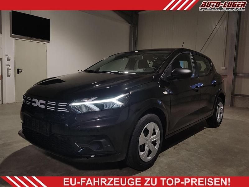 Neu Dacia Sandero Essentiel 2025 Nacreschwarz metallic Kleinwagen
