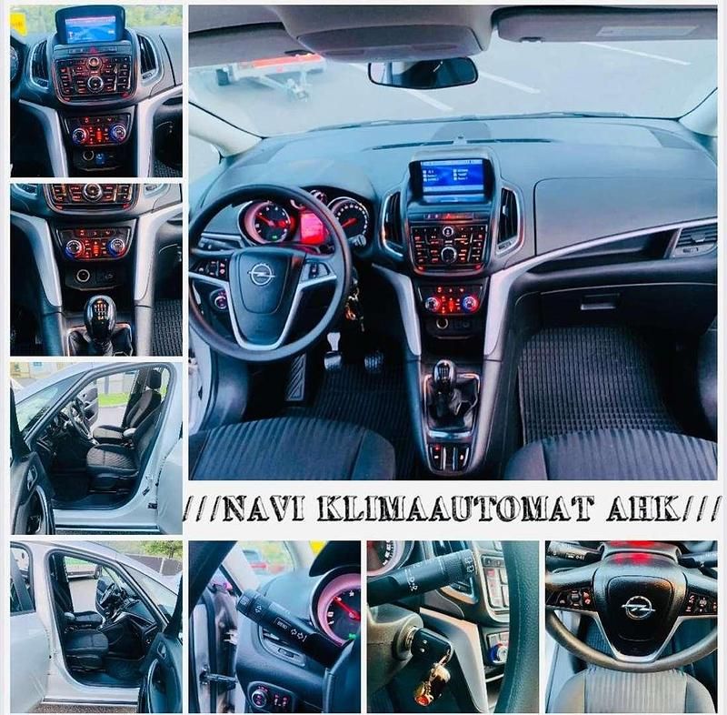 Gebraucht Opel Zafira Tourer 110 PS (80 kW) 2013 Silber Van / Kleinbus