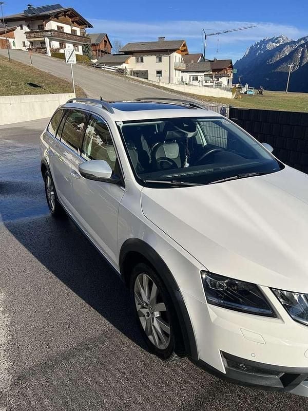 Gebraucht Skoda Octavia Scout 150 PS (110 kW) 2017 Weiß Kombi