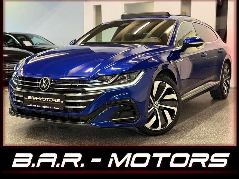 Gebraucht VW Arteon R-line 156 PS (114 kW) 2021 Blau Kombi