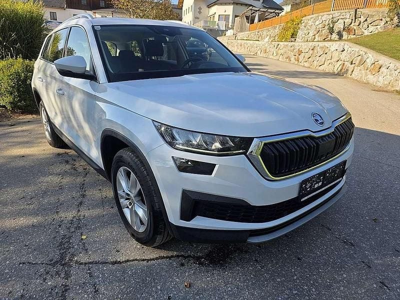 Gebraucht Skoda Kodiaq Ambition 150 PS (110 kW) 2023 Weiß SUV