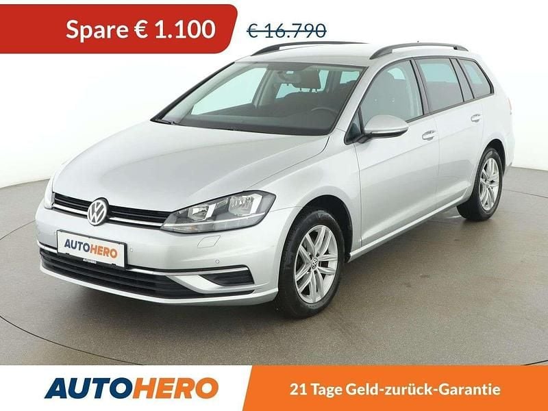 Grau Gebraucht 2018 VW Golf VII Comfortline Kombi | € 15.690 (Fairer Preis) - Bild 1/3