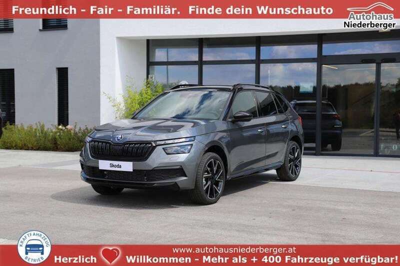 Grau Gebraucht 2023 Skoda Kamiq Monte Carlo SUV | € 28.662 (Teuer) - Bild 1/4