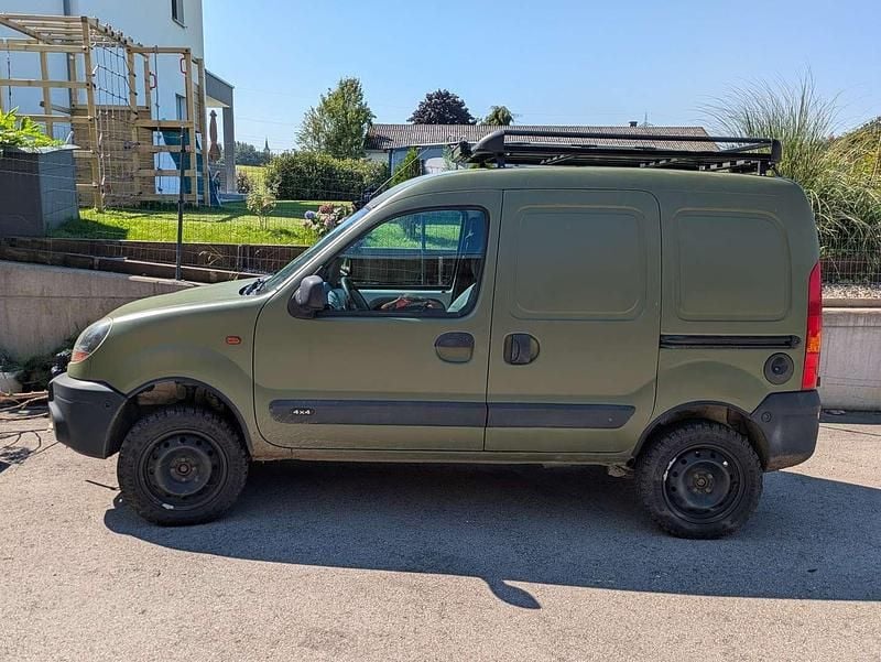 Gebraucht Renault Kangoo Expression 84 PS (61 kW) 2004 Grün Van / Kleinbus