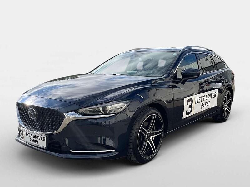 Blau Gebraucht 2019 Mazda 6 Kombi | € 20.990 (Etwas zu teuer) - Bild 1/4