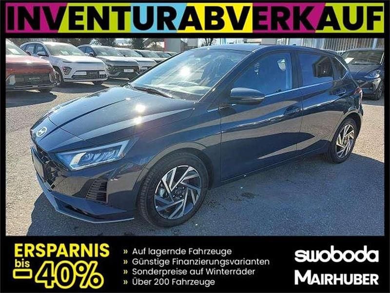 Lumen gray grau Gebraucht 2024 Hyundai i20 GO! Limousine | € 18.480 (Guter Preis) - Bild 1/3