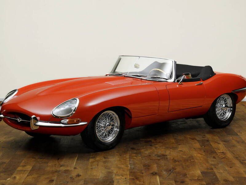 Gebraucht Jaguar E-Type 269 PS (197 kW) 1961 Rot Cabrio