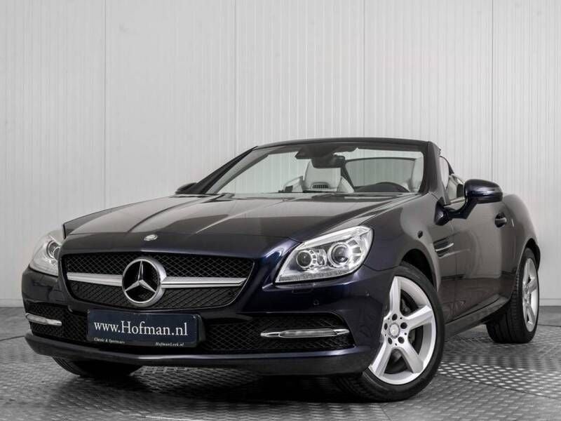 Gebraucht Mercedes SLK250 204 PS (150 kW) 2012 Blau Cabrio
