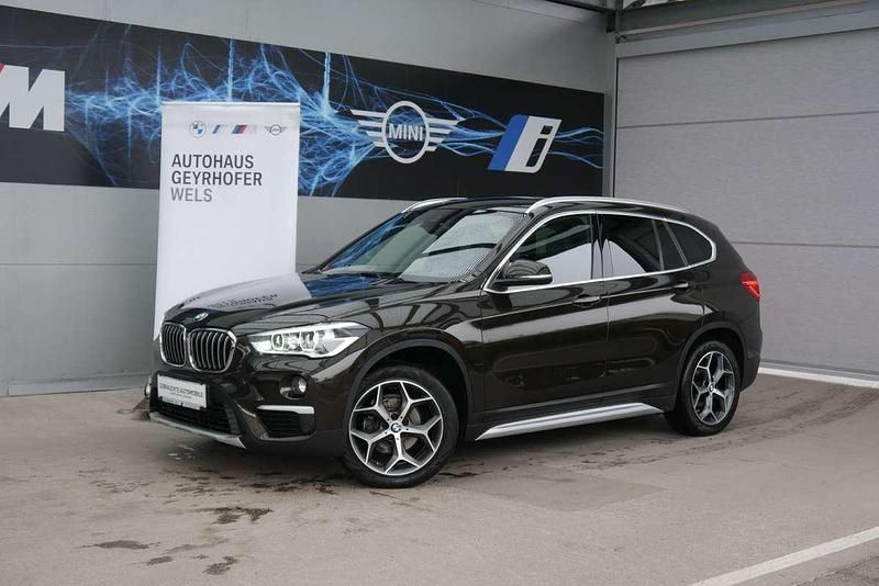 Sparkling storm brown Gebraucht 2018 BMW X1 xLine SUV | € 23.980 (Fairer Preis) - Bild 1/4