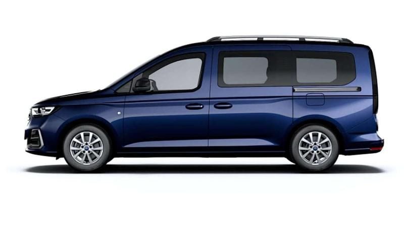 Neu Ford Tourneo Titanium 122 PS (89 kW) 2025 Blau Van / Kleinbus