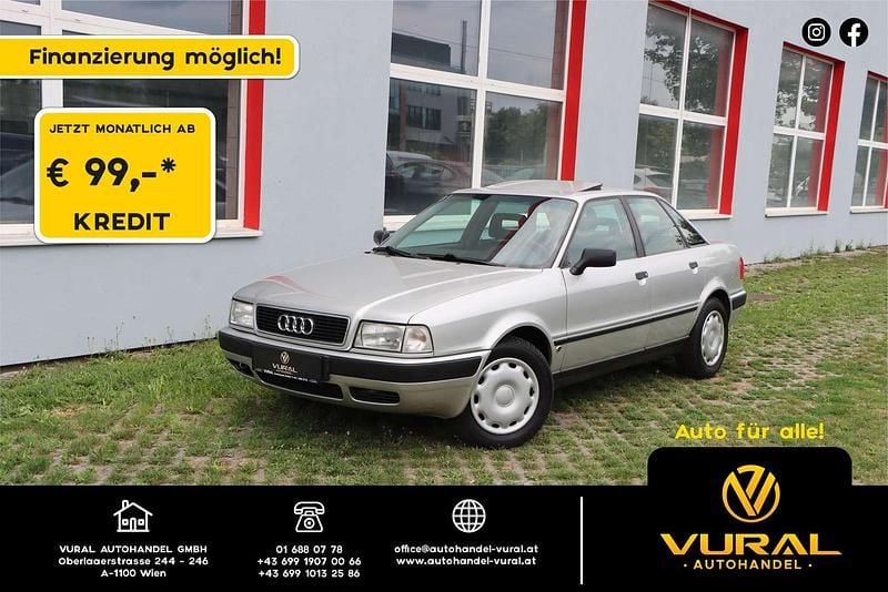 Silber Gebraucht 1994 Audi 80 Limousine | € 4.890 - Bild 1/4