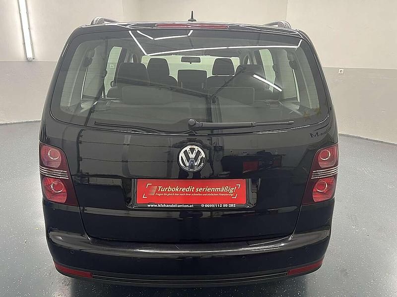 Gebraucht VW Touran Edition 105 PS (77 kW) 2009 Schwarz Van / Kleinbus