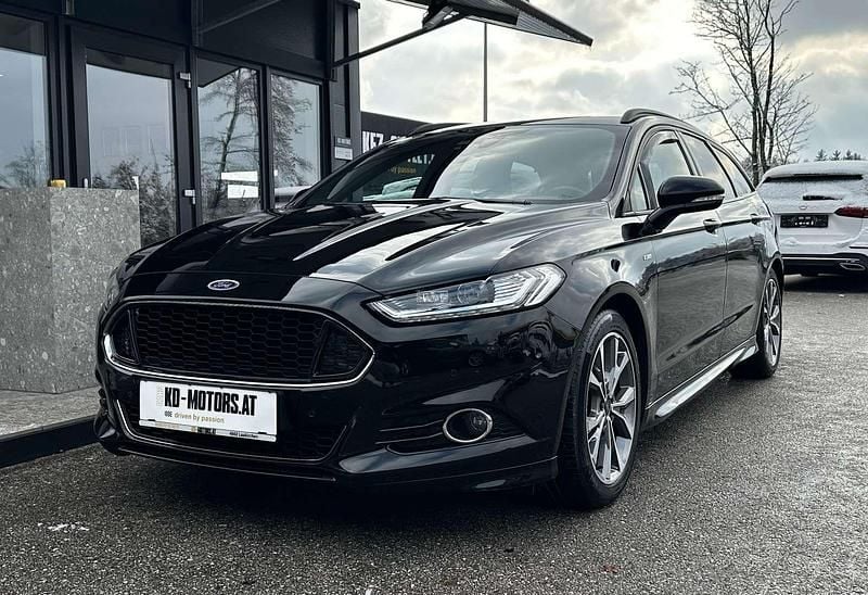 Schwarz Gebraucht 2018 Ford Mondeo ST-Line Kombi | € 22.900 (Teuer) - Bild 1/4