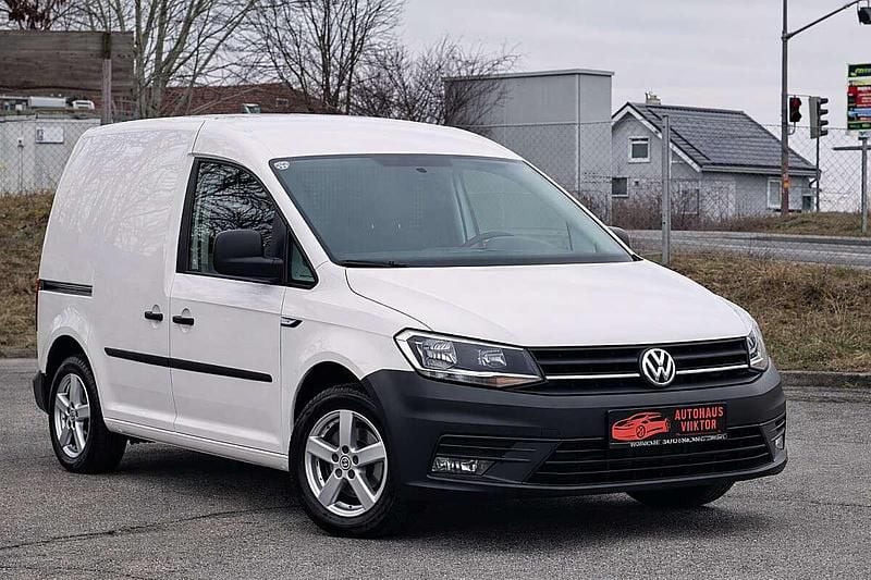 Gebraucht VW Caddy 102 PS (75 kW) 2018 Weiß Van / Kleinbus