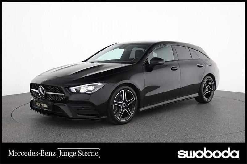 Gebraucht Mercedes CLA200 AMG line 150 PS (110 kW) 2022 Schwarz Kombi