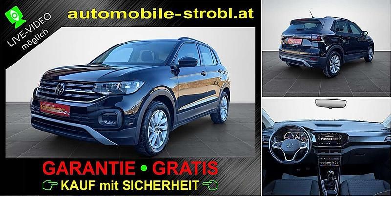 Gebraucht VW T-Cross 95 PS (69 kW) 2022 Schwarz SUV