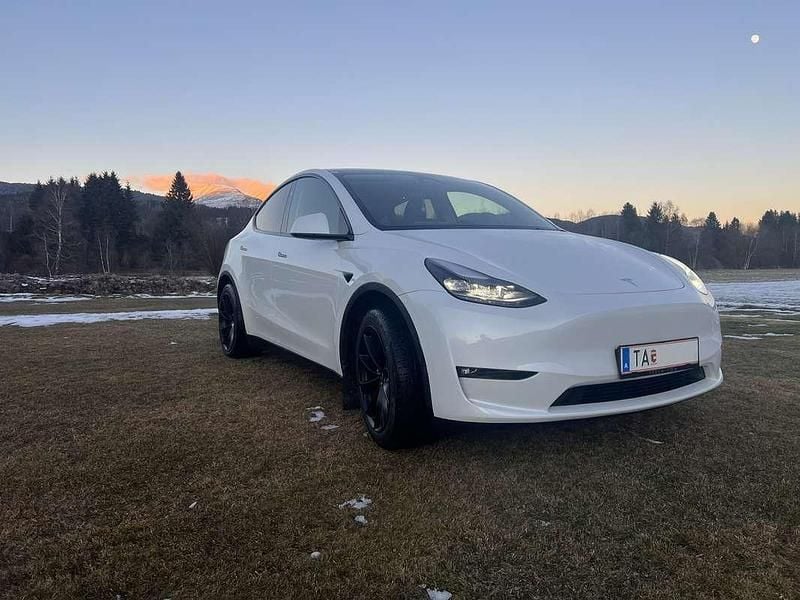 Weiß Gebraucht 2025 Tesla Model Y Long Range AWD SUV | € 45.999 (Etwas zu teuer) - Bild 1/4