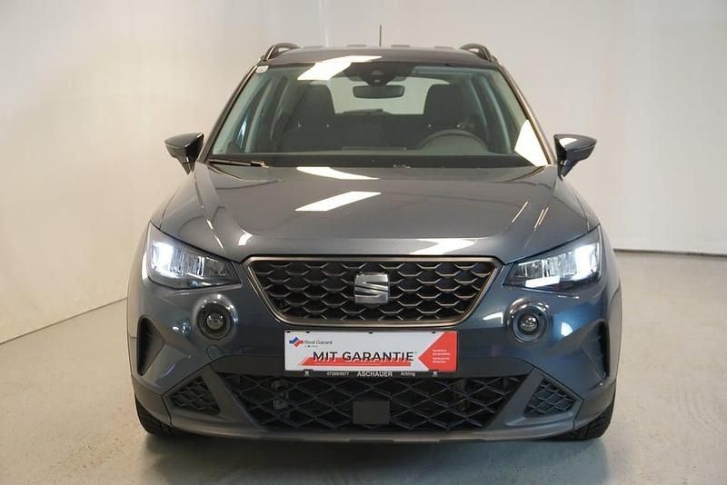 Gebraucht Seat Arona 95 PS (69 kW) 2022 Dunkelgrau  metallicperleffekt SUV