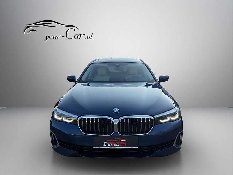 Gebraucht BMW 518 Luxury Line 136 PS (100 kW) 2020 Blau Kombi