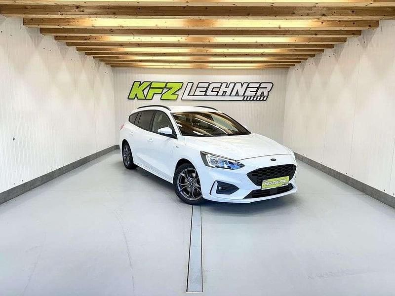 Weiß Gebraucht 2019 Ford Focus ST-Line Kombi | € 12.950 (Fairer Preis) - Bild 1/3