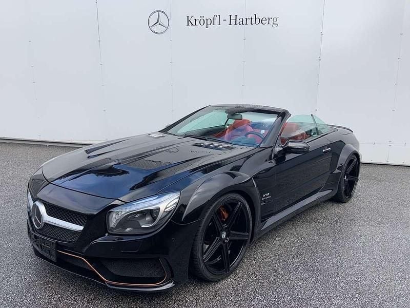 Gebraucht Mercedes SL55 AMG AMG 500 PS (367 kW) 2002 Schwarz Cabrio