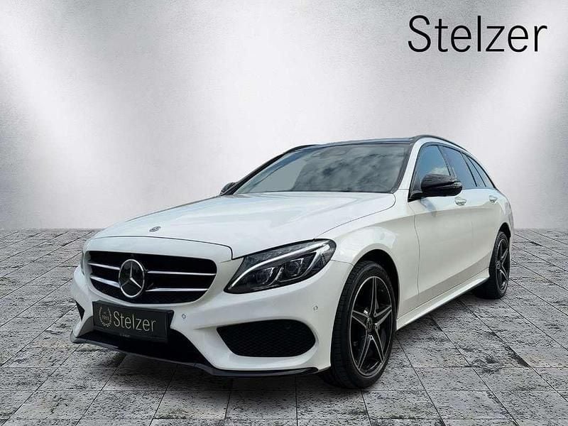 Weiß Gebraucht 2018 Mercedes C250 AMG Kombi | € 27.900 (Fairer Preis) - Bild 1/4