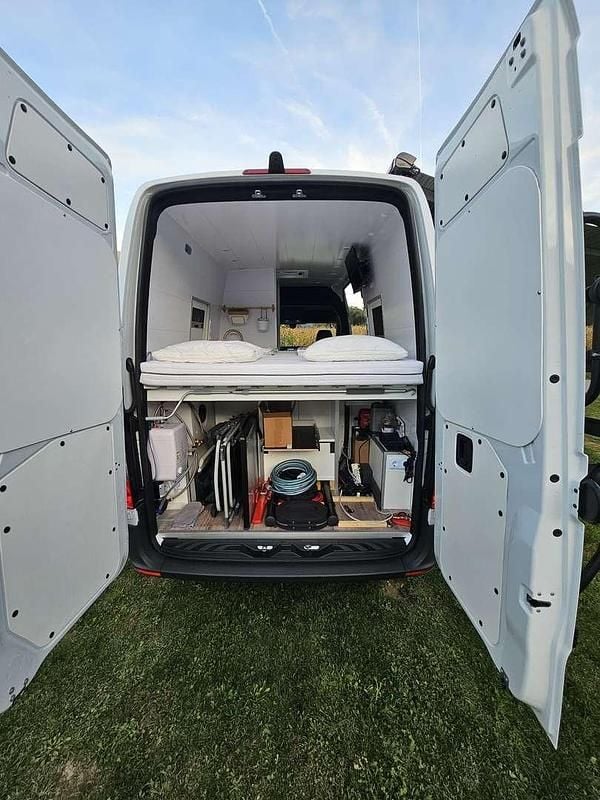 Gebraucht Mercedes Sprinter 114 PS (83 kW) 2022 Weiß Van