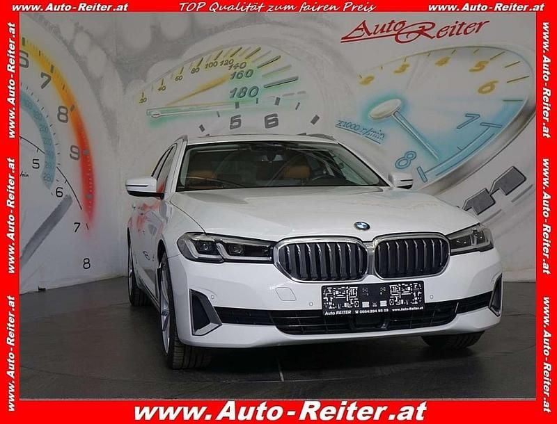 Alpin weiß Gebraucht 2021 BMW 530 Kombi | € 42.990 (Fairer Preis) - Bild 1/3