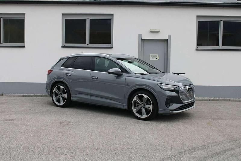 Grau Gebraucht 2023 Audi Q4 e-tron Advanced Plus SUV | € 42.990 (Fairer Preis) - Bild 1/4