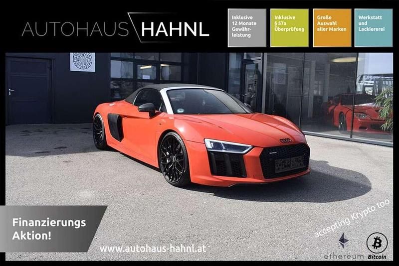 Rot Gebraucht 2017 Audi R8 Coupé Exclusive Coupé | € 139.900 - Bild 1/4