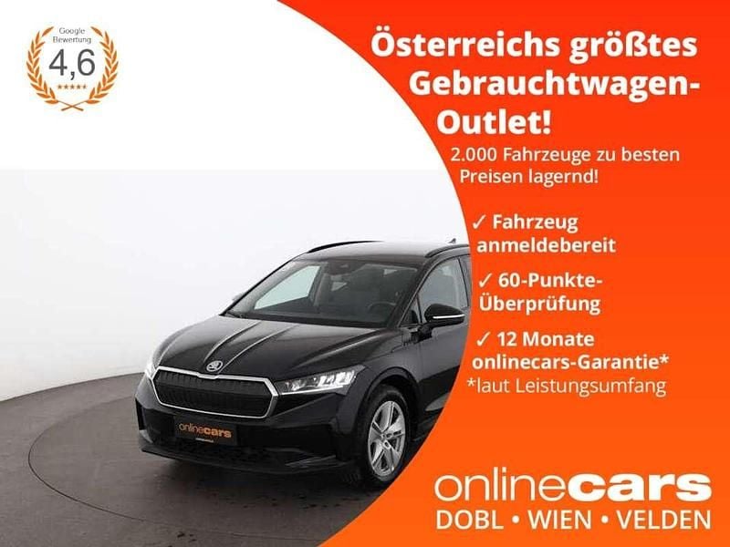 Schwarz Gebraucht 2022 Skoda Enyaq iV Loft SUV | € 23.790 (Superpreis) - Bild 1/4