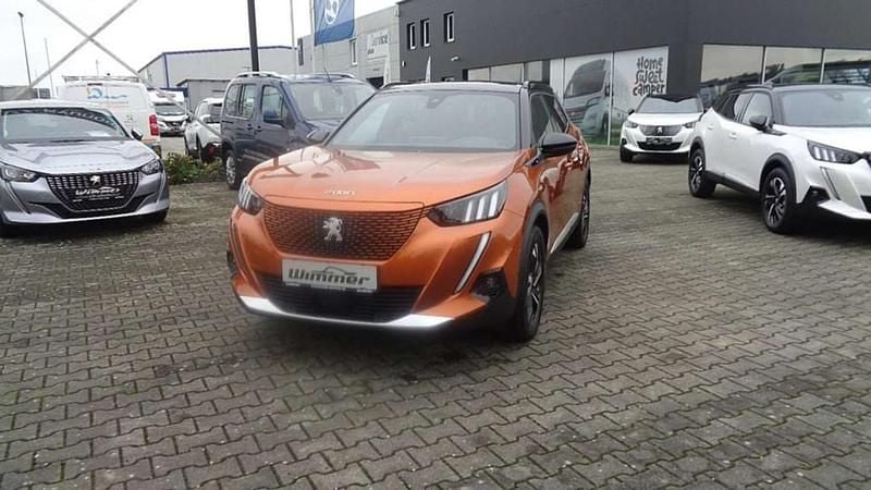 Gebraucht Peugeot e-2008 GT 100 kW (136 PS) 2021 Orange SUV