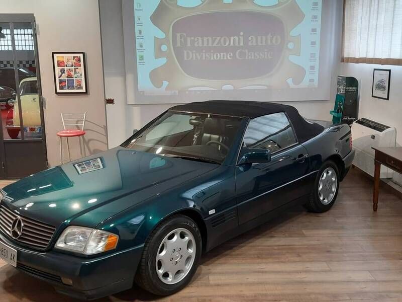 Gebraucht Mercedes SL320 231 PS (169 kW) 1994 Grün Cabrio
