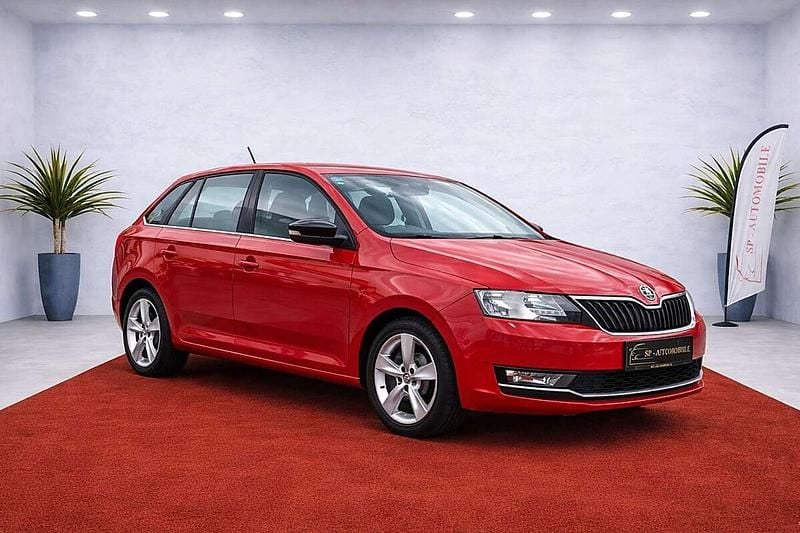 Gebraucht Skoda Rapid 95 PS (69 kW) 2019 Rot Kleinwagen