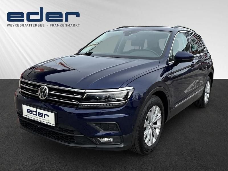 Blau Gebraucht 2018 VW Tiguan Comfortline SUV | € 18.490 (Guter Preis) - Bild 1/4