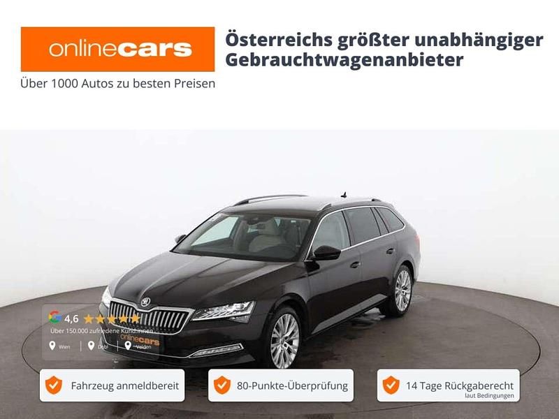 Braun Gebraucht 2020 Skoda Superb Style Kombi | € 22.790 (Guter Preis) - Bild 1/4