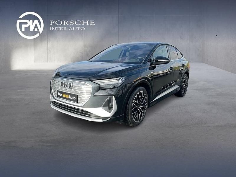 Schwarz metallicperleffektno Gebraucht 2023 Audi Q4 Sportback e-tron Ambiente SUV | € 49.900 (Teuer) - Bild 1/4