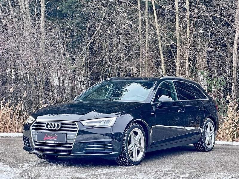 Schwarz Gebraucht 2018 Audi A4 S-Line Kombi | € 18.890 (Guter Preis) - Bild 1/4