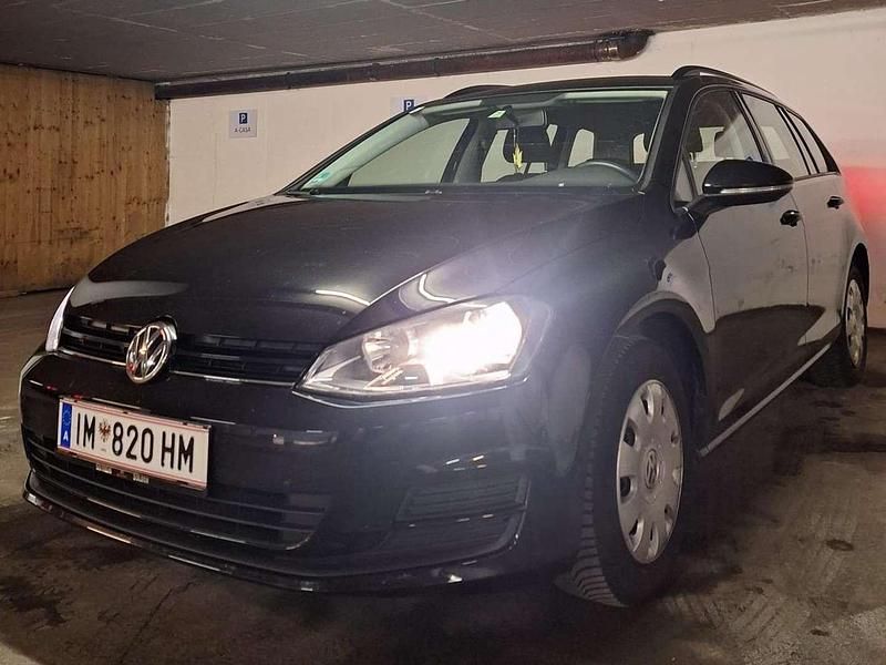 Gebraucht VW Golf VII Trendline 90 PS (66 kW) 2014 Schwarz Limousine