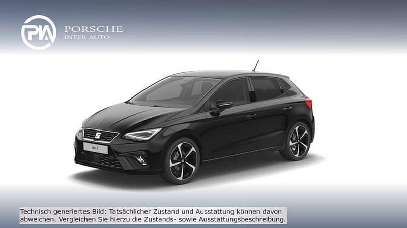 Schwarz metallic Neu 2025 Seat Ibiza FR Limousine | € 24.900 - Bild 1/4
