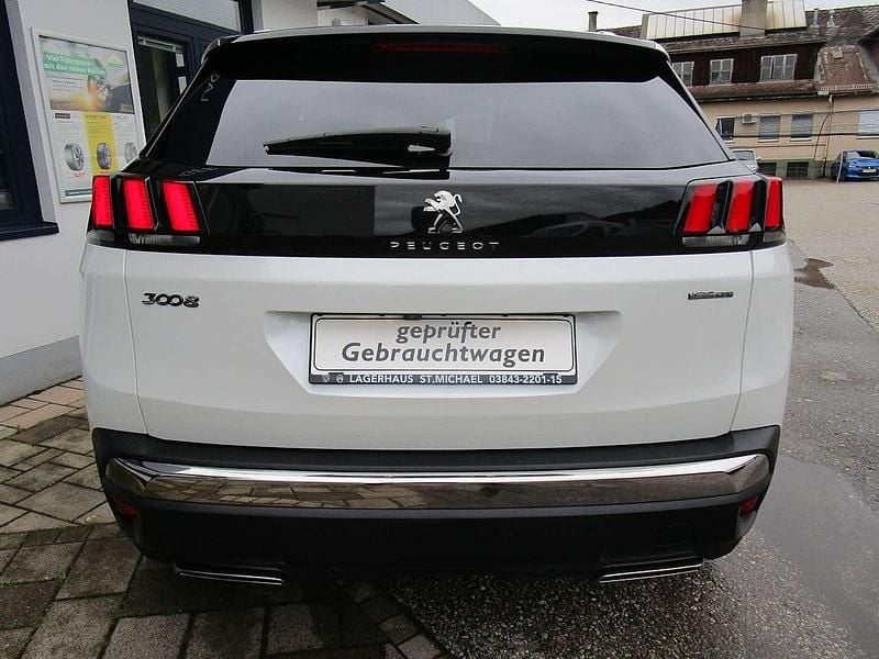 Gebraucht Peugeot 3008 GT-line 131 PS (96 kW) 2019 Weiß SUV