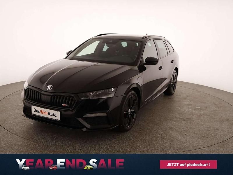 Schwarz metallicperleffektno Gebraucht 2021 Skoda Octavia RS Kombi | € 30.950 (Teuer) - Bild 1/4