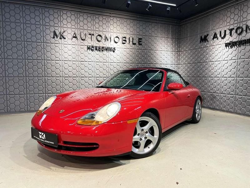 Rot Gebraucht 1998 Porsche 911 Carrera Cabriolet Cabrio | € 28.900 - Bild 1/4